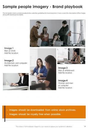 Complete Brand Marketing Playbook Report Sample Example Document Image Multipurpose
