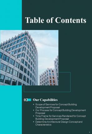 Concept Building Development Proposal Report Sample Example Document