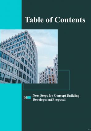 Concept Building Development Proposal Report Sample Example Document