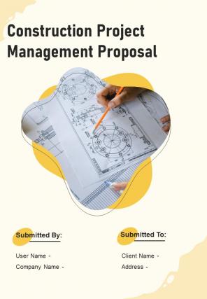 Construction Project Management Proposal Report Sample Example Document