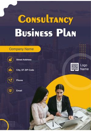 Consultancy Business Plan A4 Pdf Word Document