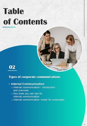 Corporate Communication Playbook And Strategies For Organization Report Sample Example Document Researched Designed