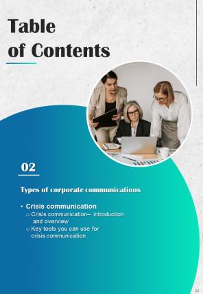 Corporate Communication Playbook And Strategies For Organization Report Sample Example Document Analytical Designed