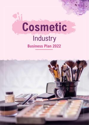 Cosmetics Industry Business Plan Pdf Word Document Cosmetics Industry Business Plan A4 Pdf Word Document