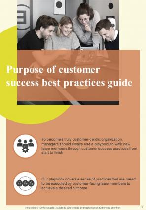 Customer Success Best Practices Guide Report Sample Example Document Images Interactive