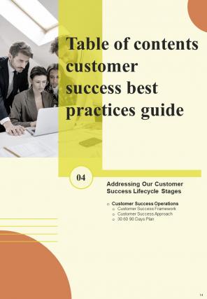 Customer Success Best Practices Guide Report Sample Example Document Professional Interactive