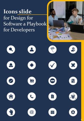 Design For Software A Playbook For Developers Report Sample Example Document Graphical Content Ready