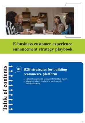 E Business Customer Experience Enhancement Strategy Playbook Report Sample Example Document Aesthatic Downloadable