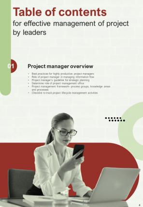 Effective Management Of Project By Leaders Report Sample Example Document Researched Appealing