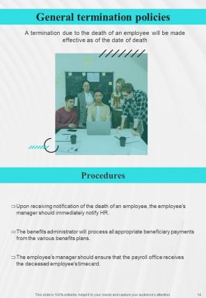 Employee Departure Policy A4 Manual HB V Multipurpose Template