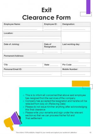 Employee Layoff Policy A4 Handbook HB V Editable Pre-designed
