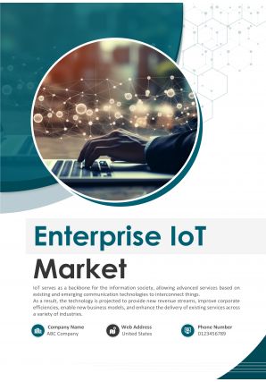 Enterprise IoT Market Pdf Word Document
