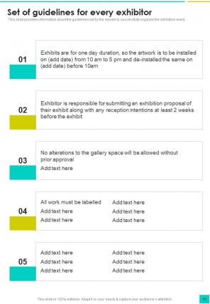 Exhibition Proposal Template Report Sample Example Document