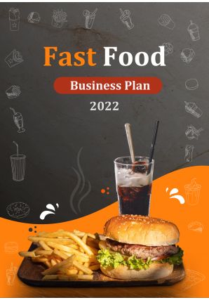 Fast Food Business Plan A4 Pdf Word Document