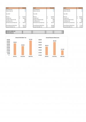 Financial Modeling And Valuation Of Skincare Industry Business Plan In Excel BP XL Impactful Visual