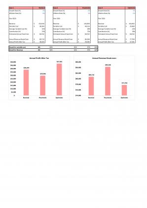 Financial Modeling And Valuation Of Skincare Start Up Business Plan In Excel BP XL Interactive Visual