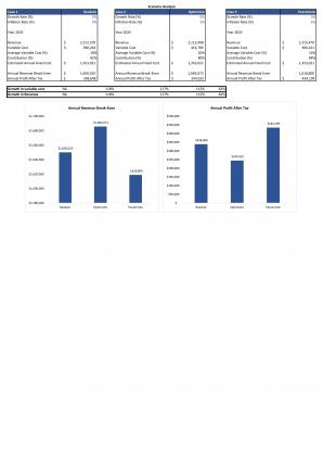 Financial Statements And Valuation For Fitness Center Business Plan In Excel BP XL Professionally Image