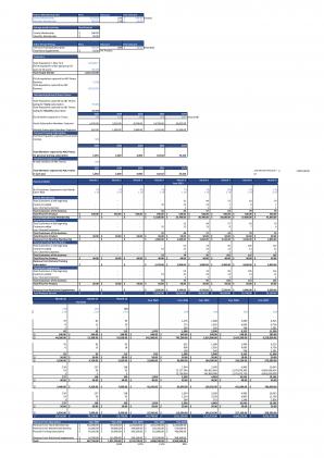 Financial Statements And Valuation For Gym Personal Training Business Plan In Excel BP XL Graphical Image
