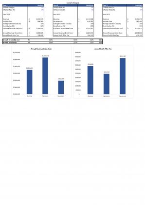 Financial Statements And Valuation For Gym Personal Training Business Plan In Excel BP XL Template Images