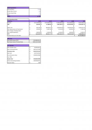 Financial Statements And Valuation For Planning A Homecare Start Up Business In Excel BP XL Idea Attractive