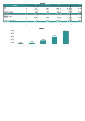 Financial Statements And Valuation For Planning A Landscaping Business In Excel BP XL Template Editable
