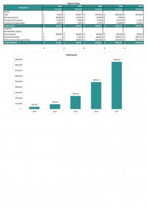 Financial Statements And Valuation For Planning A Lawn Care Business In Excel BP XL Designed Images