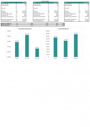 Financial Statements And Valuation For Planning A Lawn Care Business In Excel BP XL Impressive Images