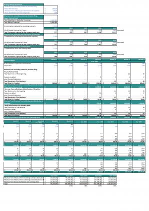 Financial Statements And Valuation For Planning A Record Label Business In Excel BP XL Designed Editable