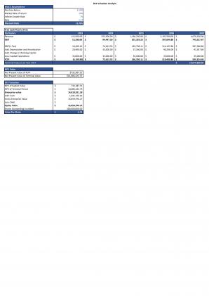 Financial Statements And Valuation For Planning Call Center Business Plan In Excel BP XL Idea Downloadable