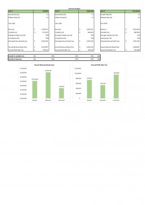 Financial Statements Modeling And Valuation For Cosmetic Store Business Plan In Excel BP XL Idea Analytical