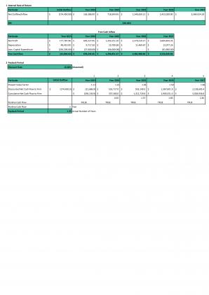 Financial Statements Modeling And Valuation For Laundry Business Plan In Excel BP XL Downloadable Adaptable