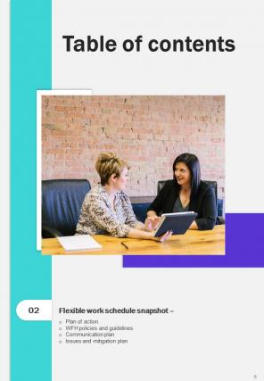 Flexible Work Schedule Proposal Report Sample Example Document Appealing Professionally