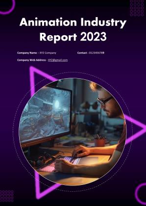 Global Animation Industry Report Pdf Word Document IR