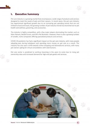 Global Pet Care Market Report Pdf Word Document IR Aesthatic Researched