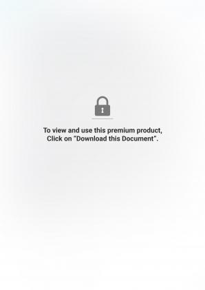Global Semiconductor Industry Report Pdf Word Document IR Designed Unique
