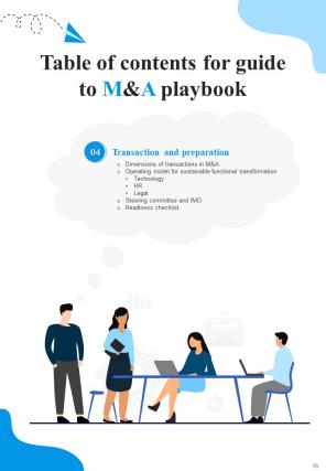 Guide To M And A Report Sample Example Document Captivating Impactful