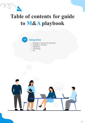 Guide To M And A Report Sample Example Document Idea Downloadable