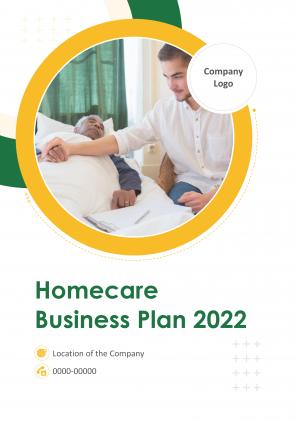 Homecare Business Plan Pdf Word Document Homecare Business Plan A4 Pdf Word Document