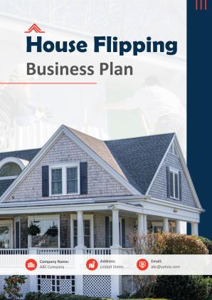 House Flipping Business Plan Pdf Word Document House Flipping Business Plan A4 Pdf Word Document