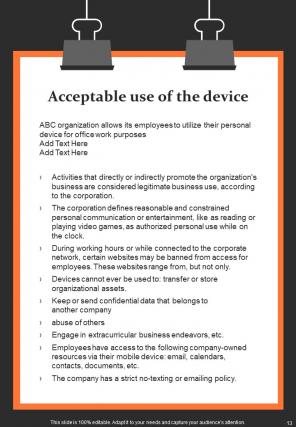 How to Manage Device Policy in Organization for HR HB V Ideas Idea