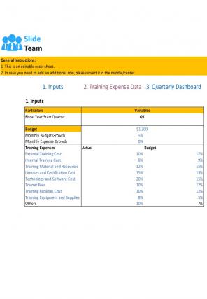 HR Professional Skill Development Budget Sheets Excel Spreadsheet Worksheet Xlcsv XL Bundle V Impactful Ideas