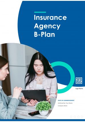 Insurance Agency Business Plan Pdf Word Document