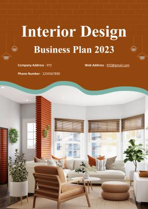Interior Design Business Plan Pdf Word Document Interior Design Business Plan A4 Pdf Word Document