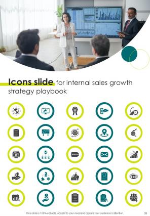 Internal Sales Growth Strategy Playbook Report Sample Example Document