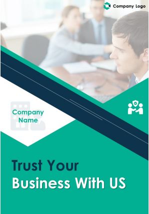 It consulting four page brochure template