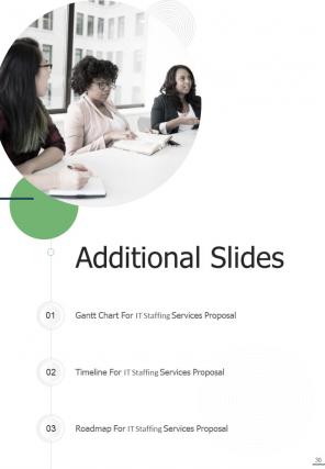 It staffing services proposal example document report doc pdf ppt