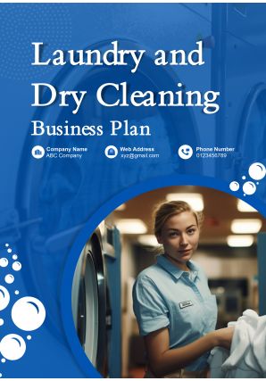 Laundry And Dry Cleaning Business Plan Pdf Word Document