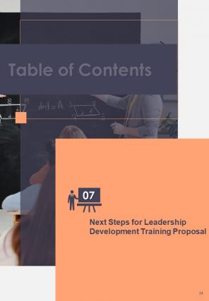 Leadership coaching proposal example document report doc pdf ppt