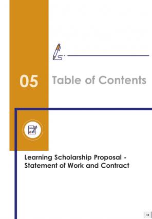 Learning scholarship proposal example document report doc pdf ppt
