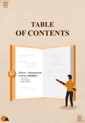 Library Management System Project Proposal Report Sample Example Document Captivating Colorful